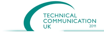 Logo of the Technical Communication UK conference